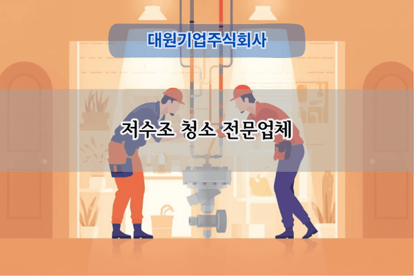 저수조 청소 전문업체